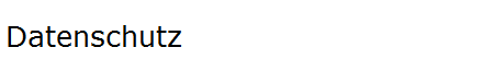 Datenschutz